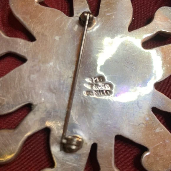 MEXICAN SILVER pin - Picture 4 of 4